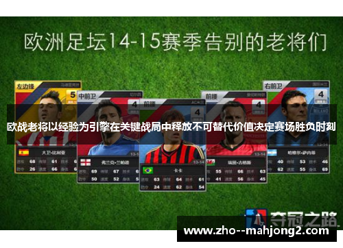 欧战老将以经验为引擎在关键战局中释放不可替代价值决定赛场胜负时刻 欧战老将以经验为引擎在关键战局中释放不可替代价值决定赛场胜负时刻